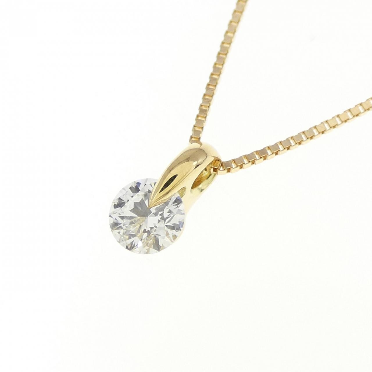 K18YG ダイヤモンド ネックレス 0.211CT
