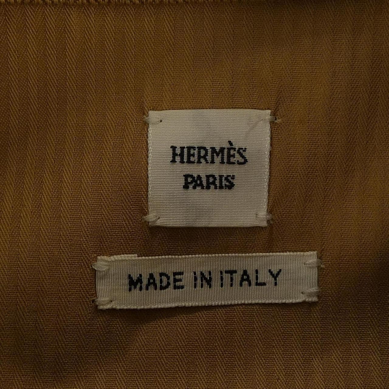 エルメス HERMES ヘリンボーンデニム 4H0553DI ワンピース