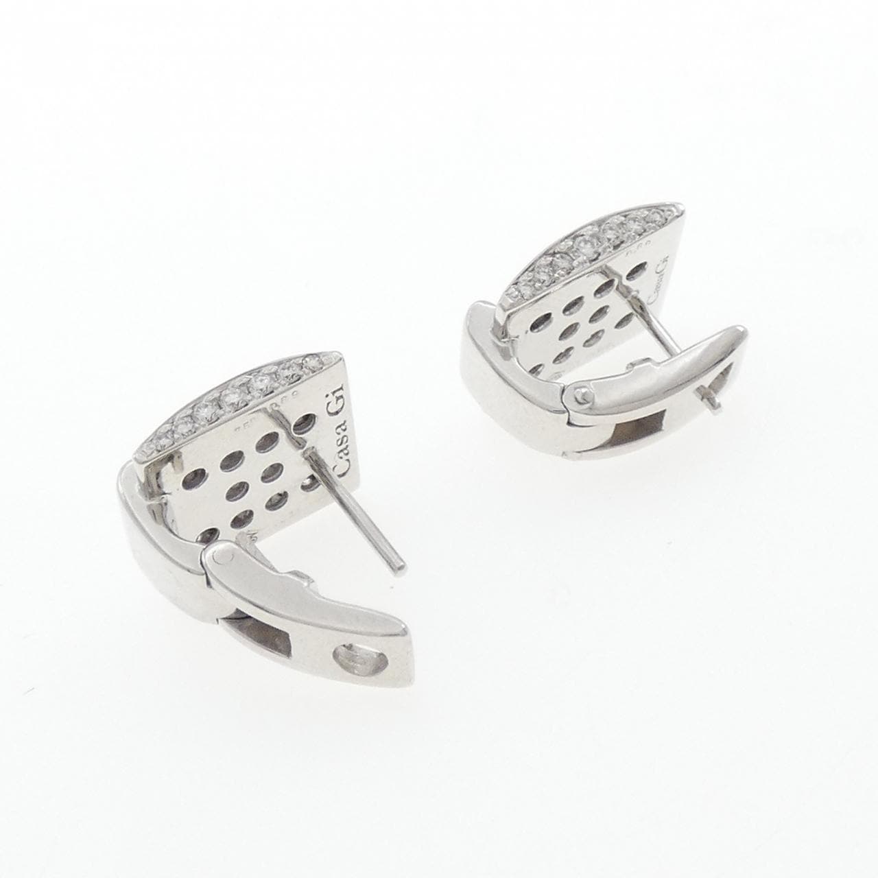 キャサジ ダイヤモンド ピアス 1.38CT