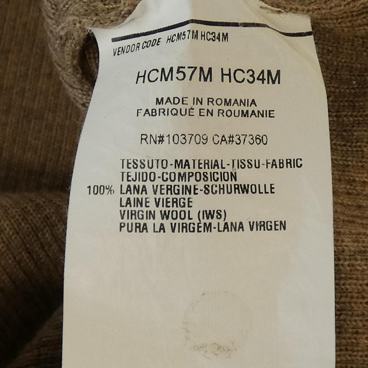アルマーニコレツィオーニ ARMANI collezioni HCM57M HC34M ニット