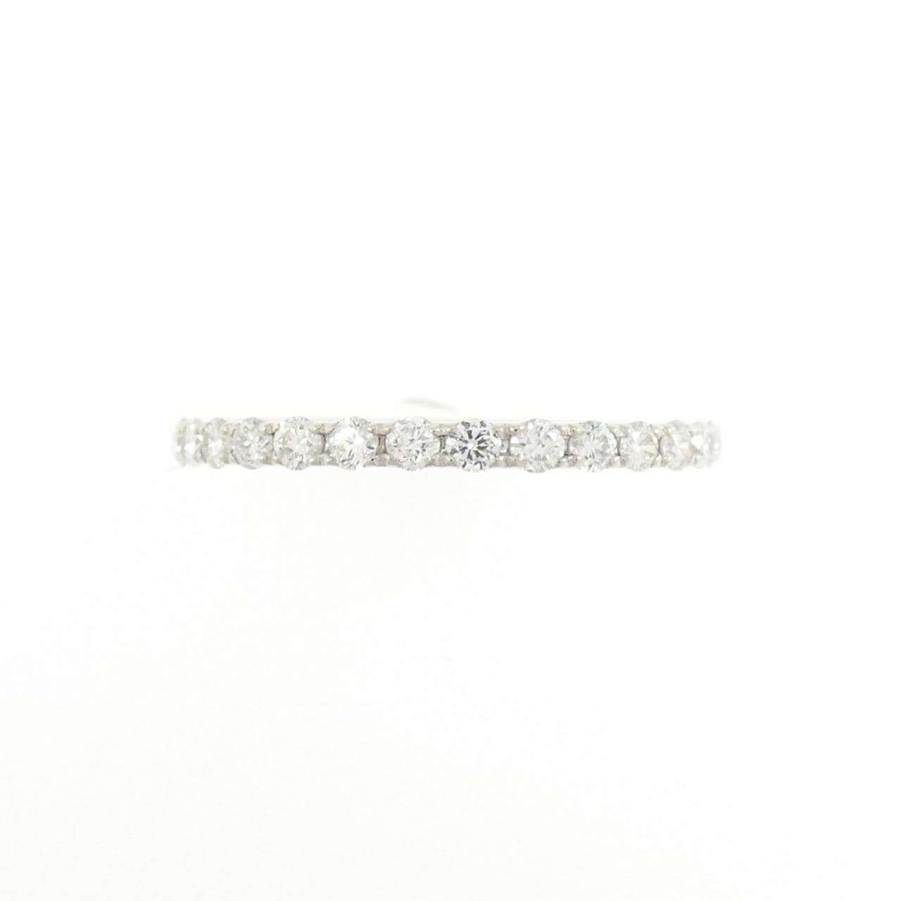 PT900 ハーフエタニティ ダイヤモンド リング 0.30CT