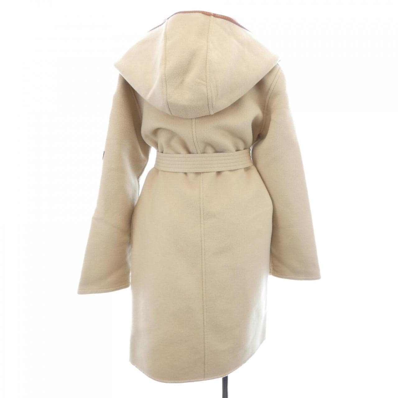 ルイヴィトン LOUIS VUITTON ベルテッドダブルフェイスフーデッドラップコート FMCO05NUV コート