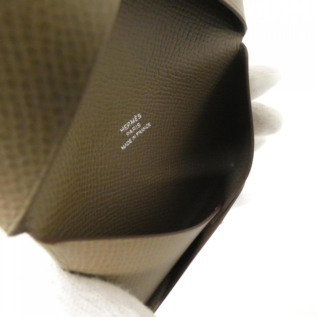 【未使用品】エルメス カルヴィ 044164CK カードケース