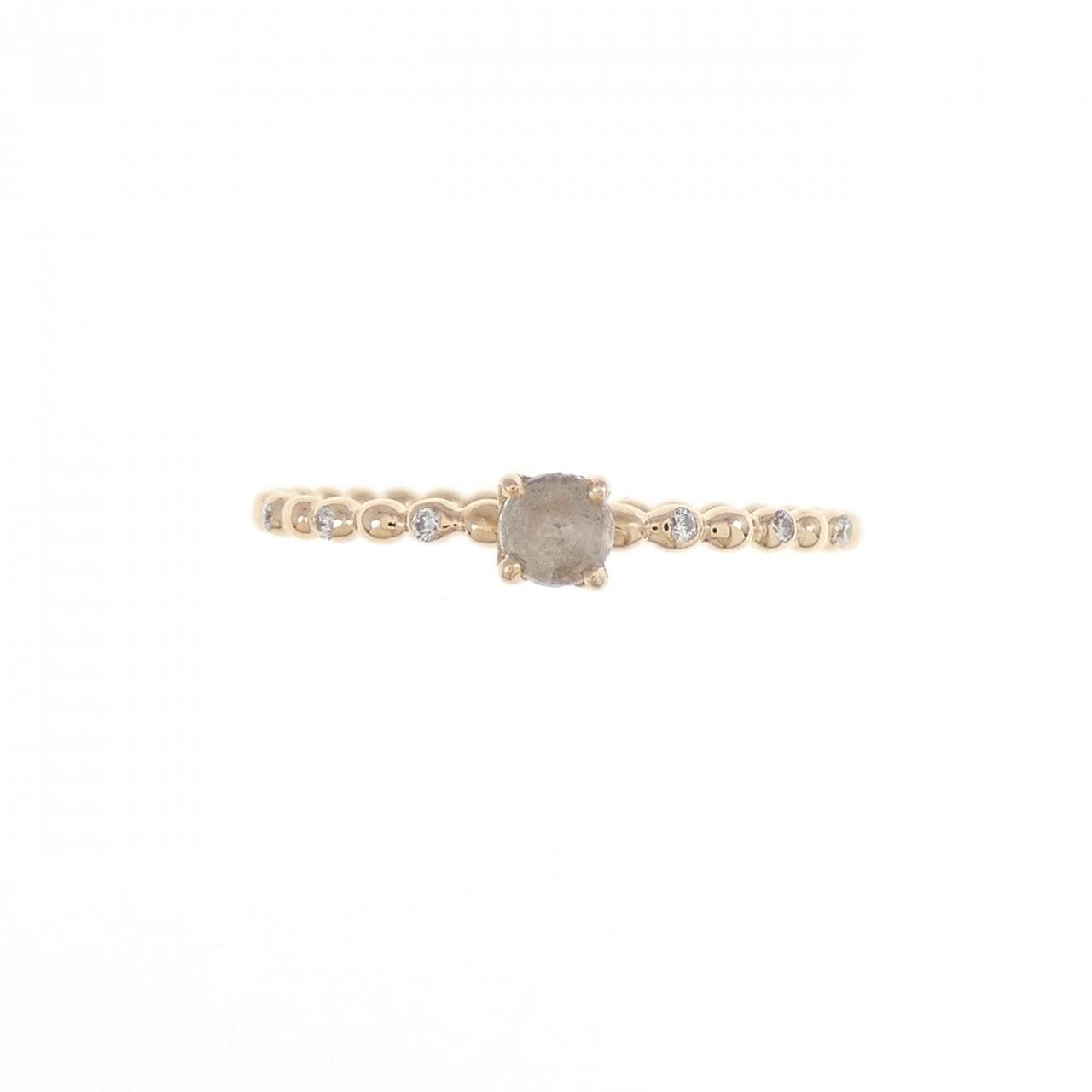 K18PG Diamond ring