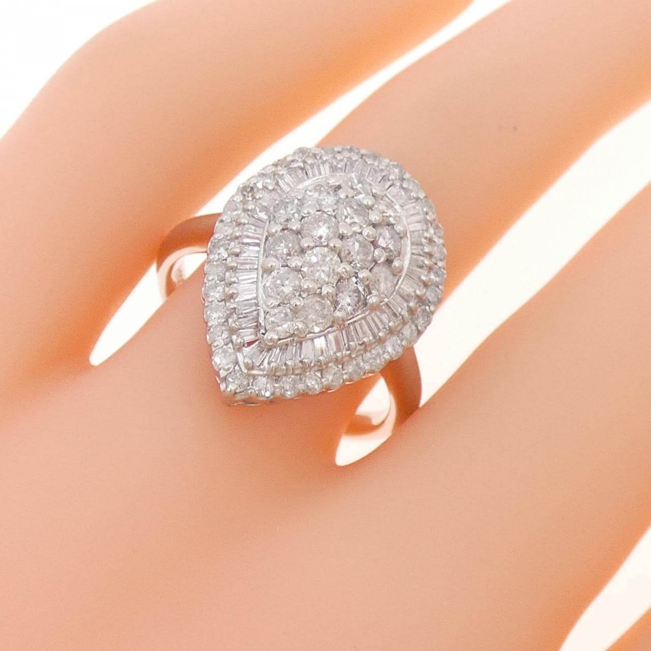 PT900 ダイヤモンド リング 1.50CT