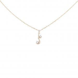 K18PG ダイヤモンド ネックレス 0.10CT