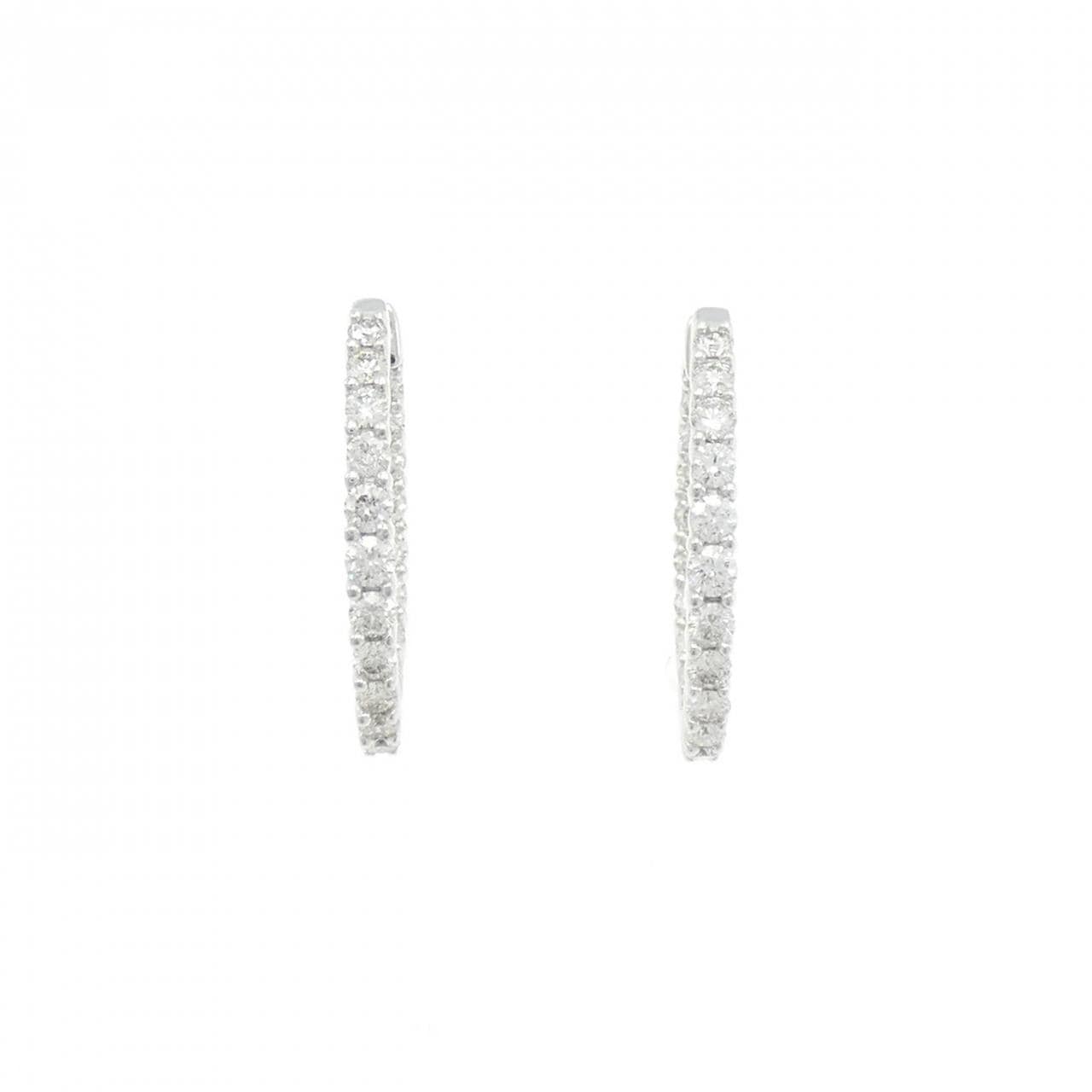 GSTV ダイヤモンド ピアス 1.00CT