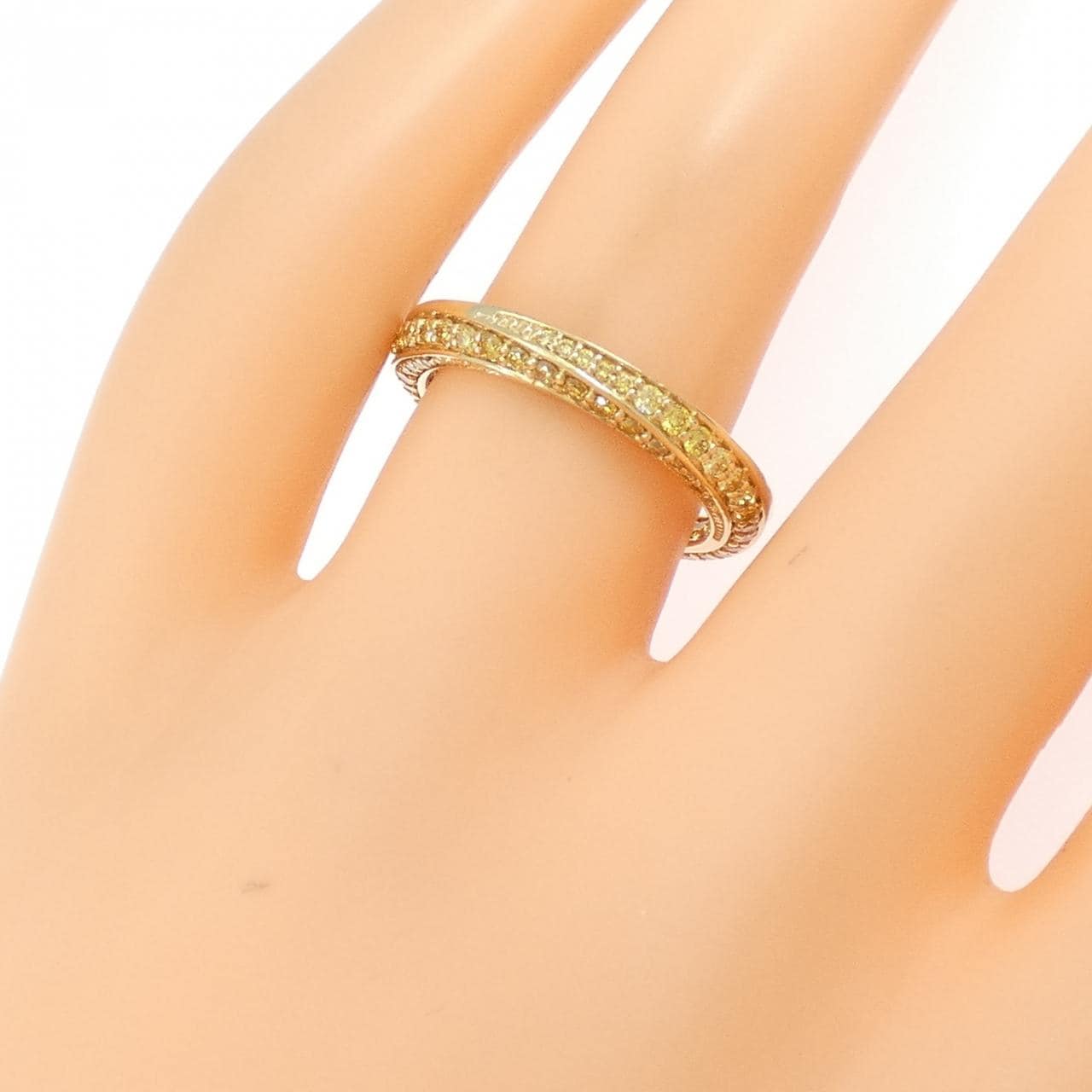 ジーエスティービー ダイヤモンド リング 1.12CT