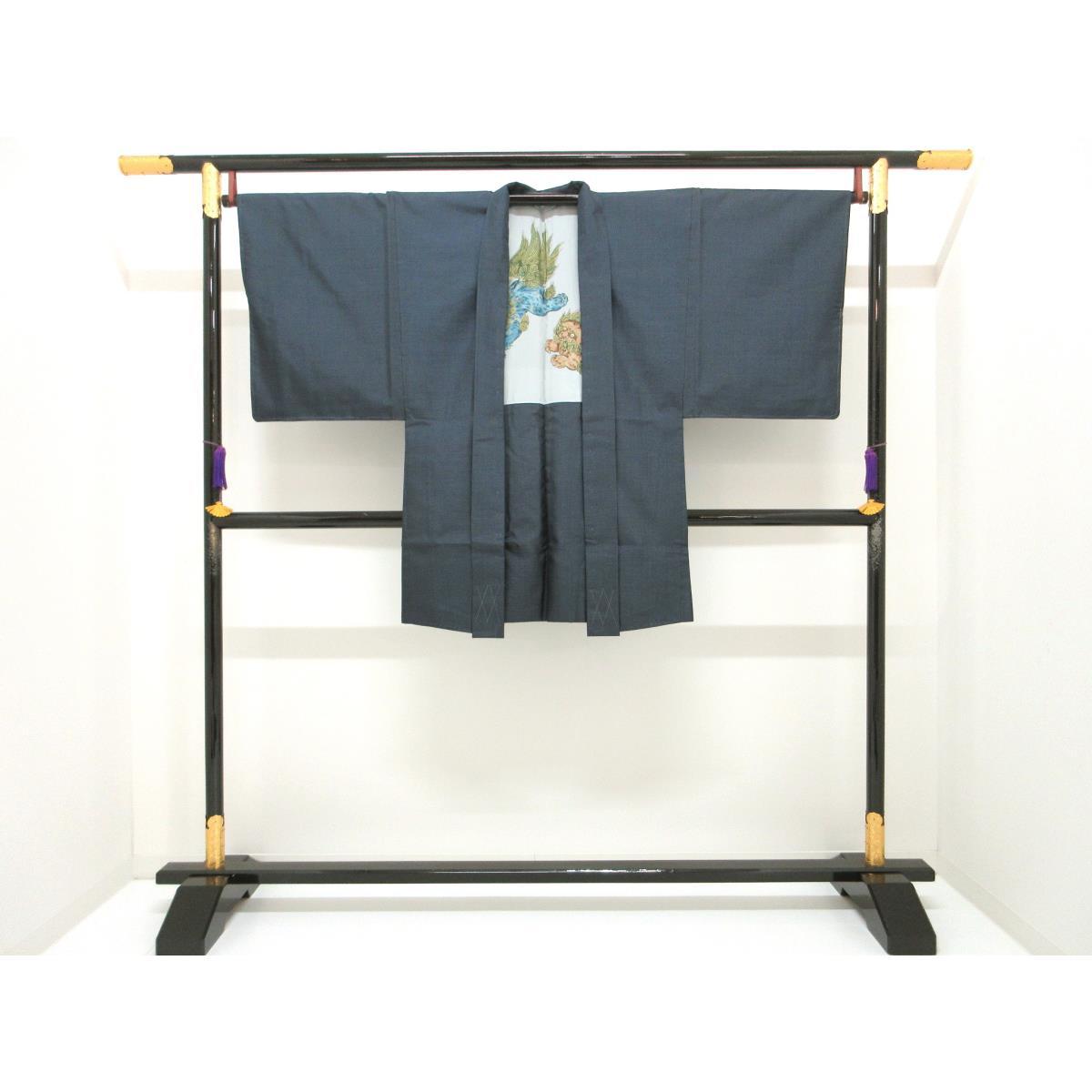 [未使用品] 男士春亚纺和服、外罩、内衣 3 件套
