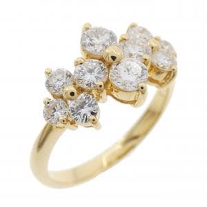 K18YG ダイヤモンド リング 1.05CT