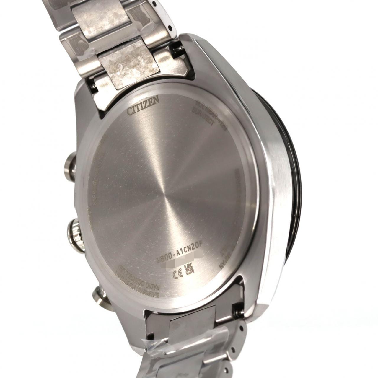 【新品】シチズン アテッサ 電波時計 H800-A1CN20F/AT8284-61A TI ソーラークォーツ