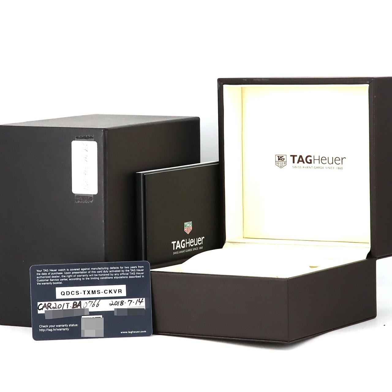 【ノーメンテナンス還元価格】タグ･ホイヤー カレラ･キャリバーホイヤー01クロノグラフ CAR201T.BA0766 SS 自動巻