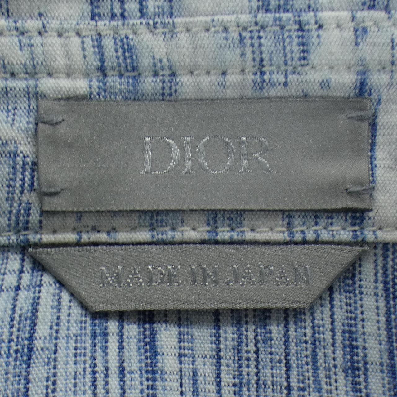 ディオール DIOR ディオール オブリーク カスリ コットンデニム 013D585BY989 シャツ