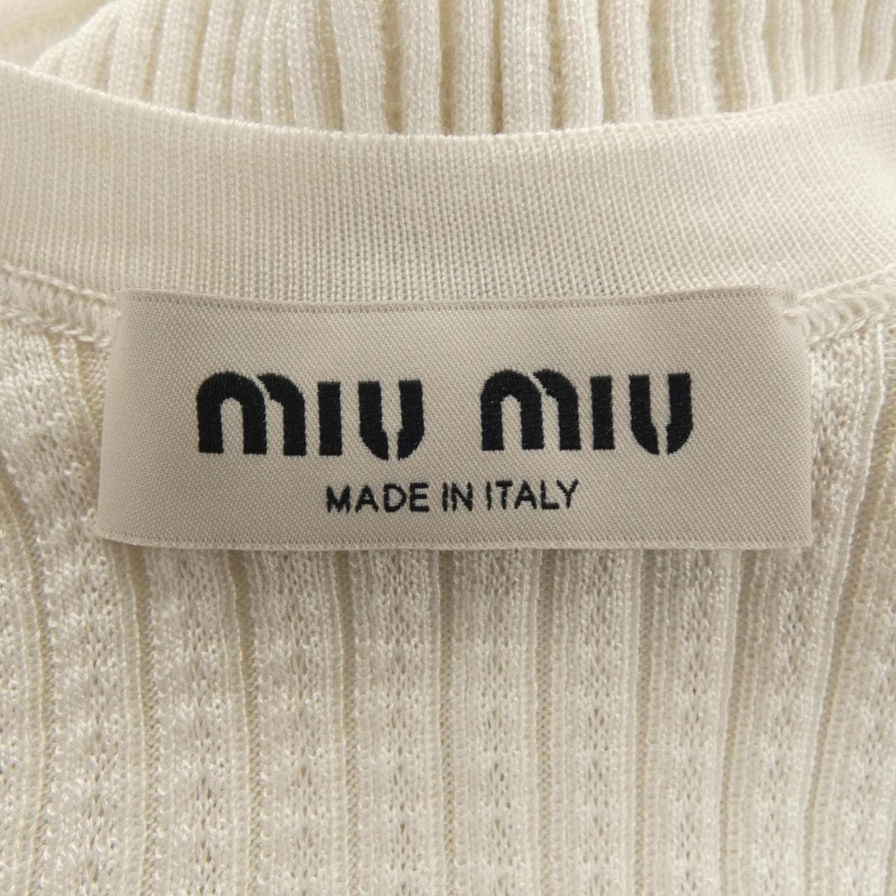 ミュウミュウ MIU MIU SILK TANK TOP MMV392 SOOO 191X タンクトップ