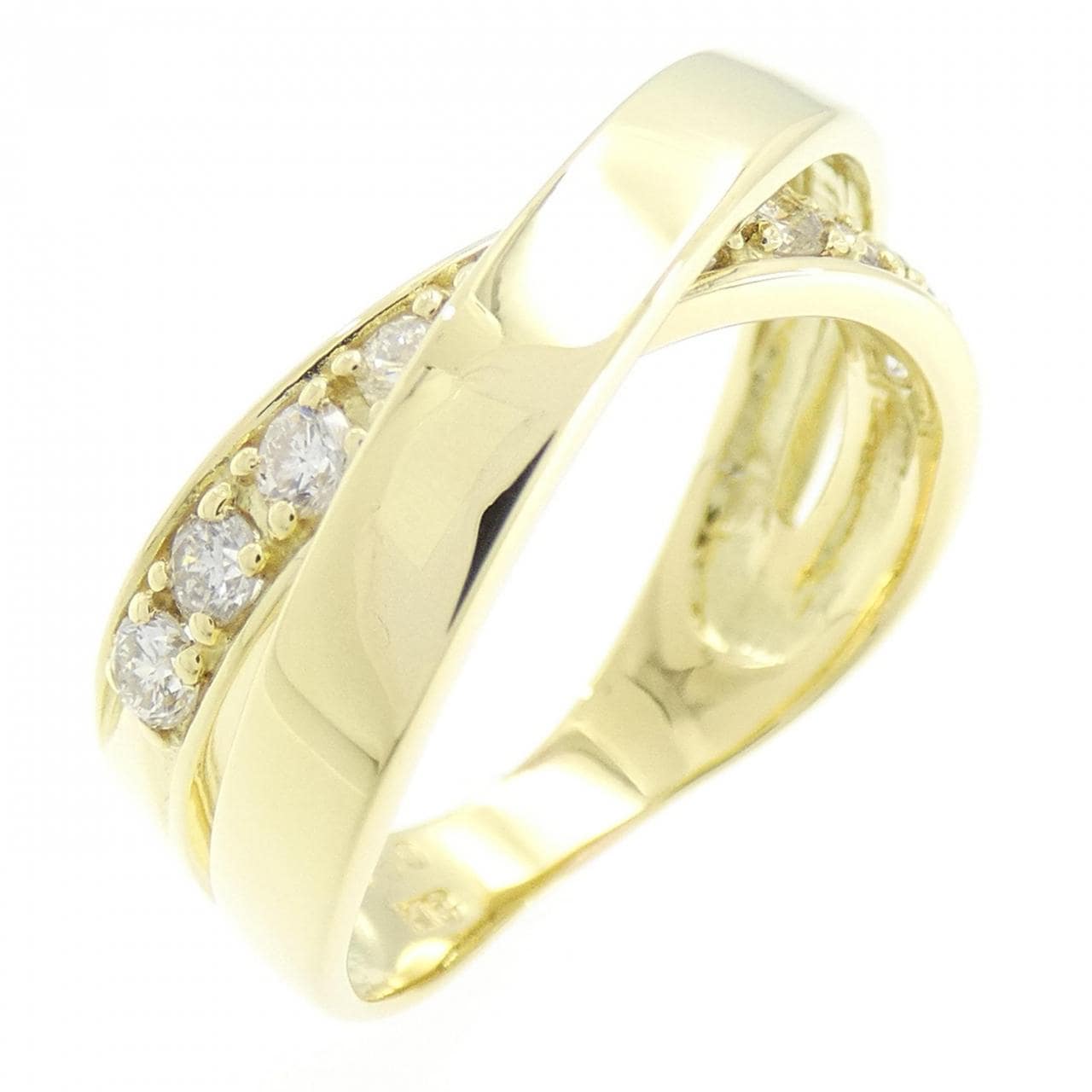 K18YG ダイヤモンド リング 0.50CT