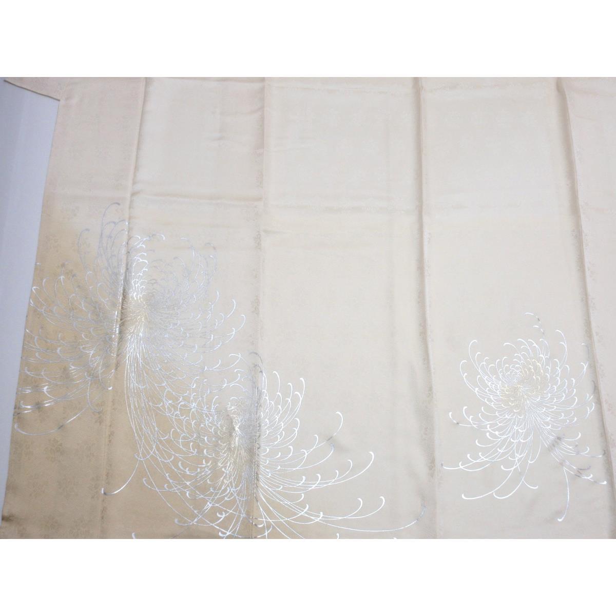 【未使用品】訪問着 銀彩加工 ボカシ染