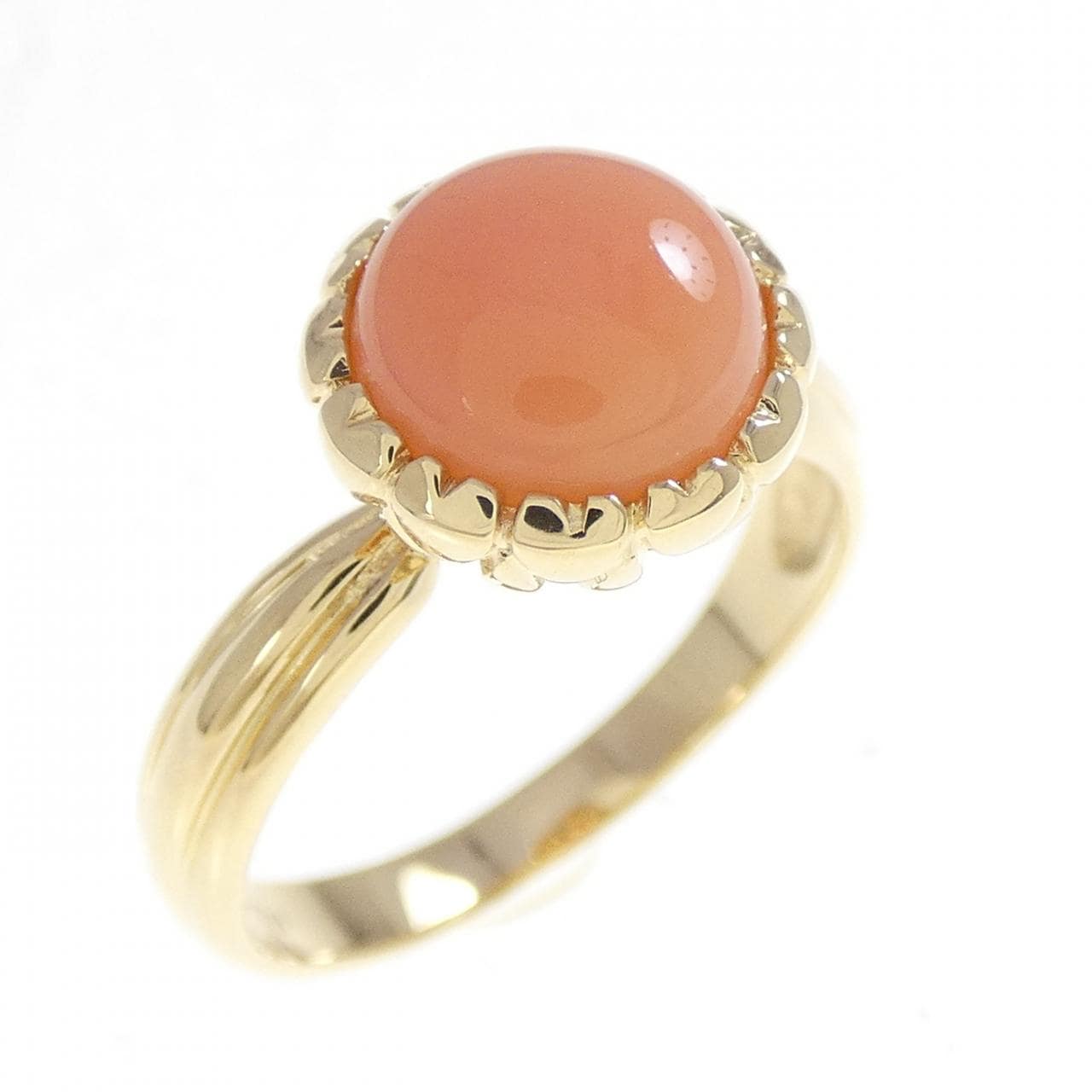 K18YG サンゴ リング