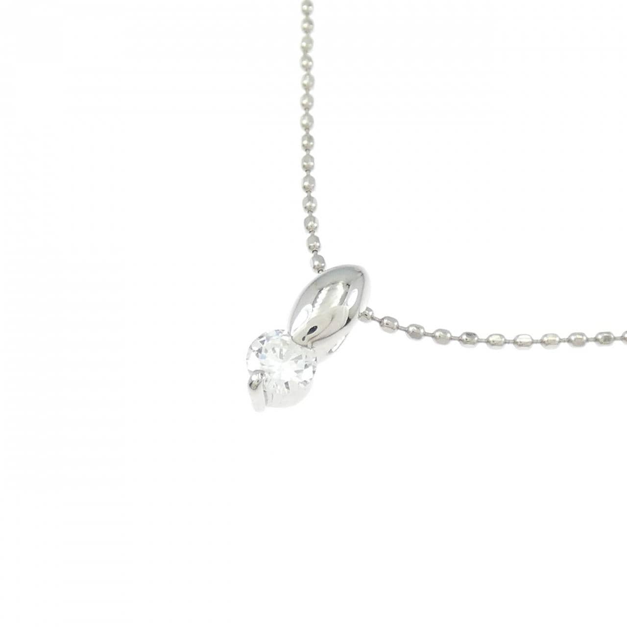 PT900/PT850 ダイヤモンド ネックレス 0.11CT