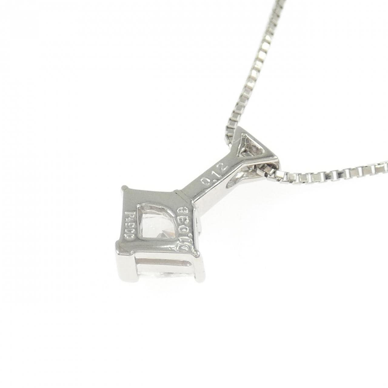 PT900/PT850 ダイヤモンド ネックレス 1.038CT
