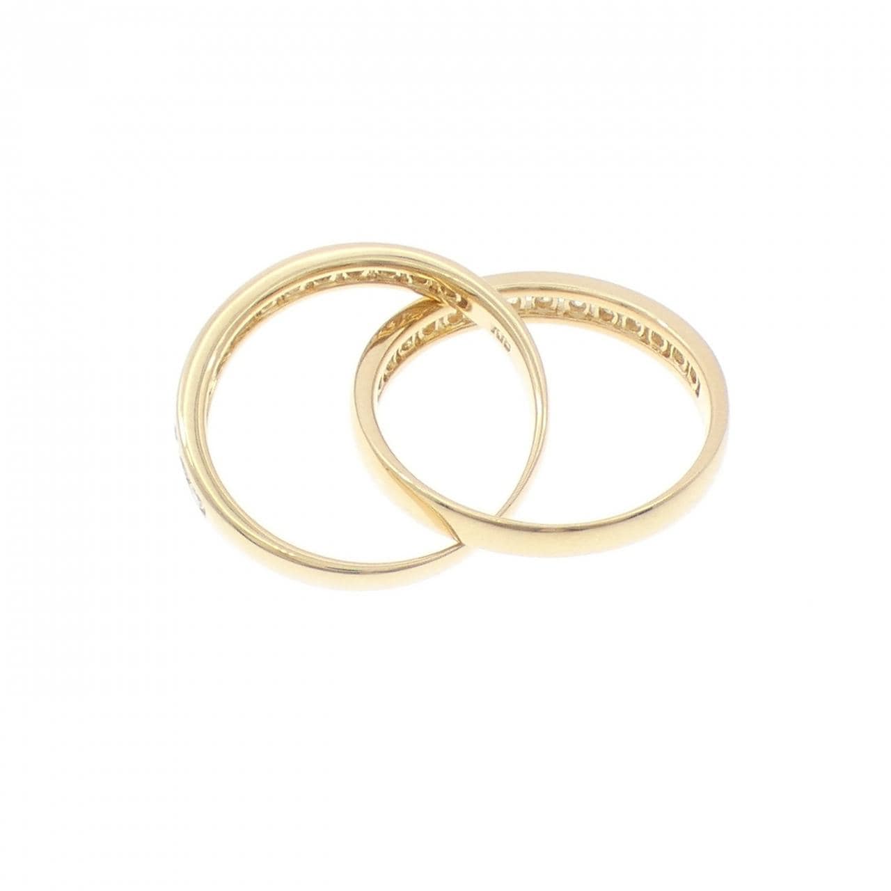 K18YG ダイヤモンド リング 1.00CT