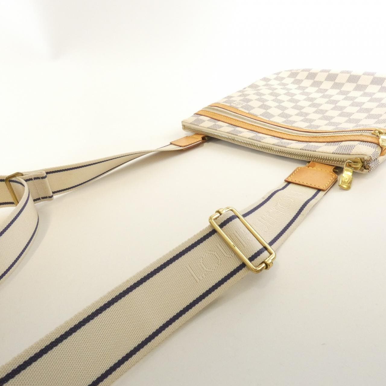 ルイヴィトン ダミエ アズール ポシェット ボスフォール N51112 ショルダーバッグ