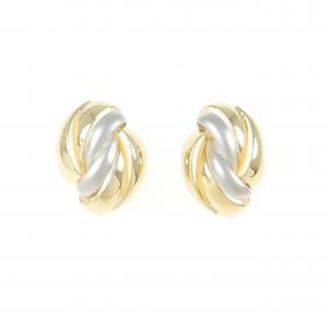 K18YG/PT earrings