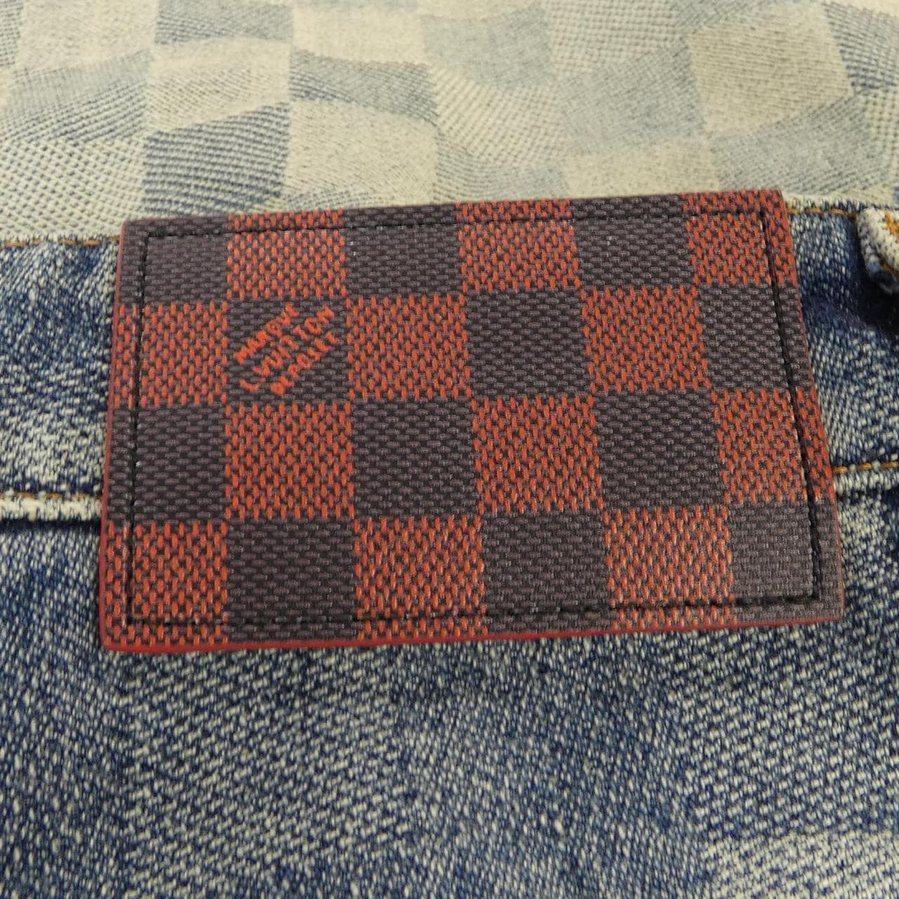 ルイヴィトン LOUIS VUITTON ダミエデニムスケートパンツ HQD87WGCO ジーンズ