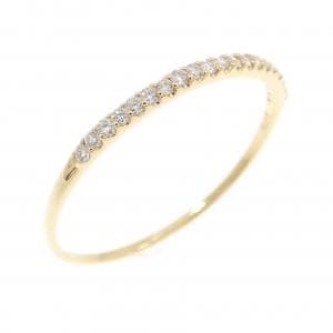 【リメイク】K18YG ダイヤモンド リング 0.10CT