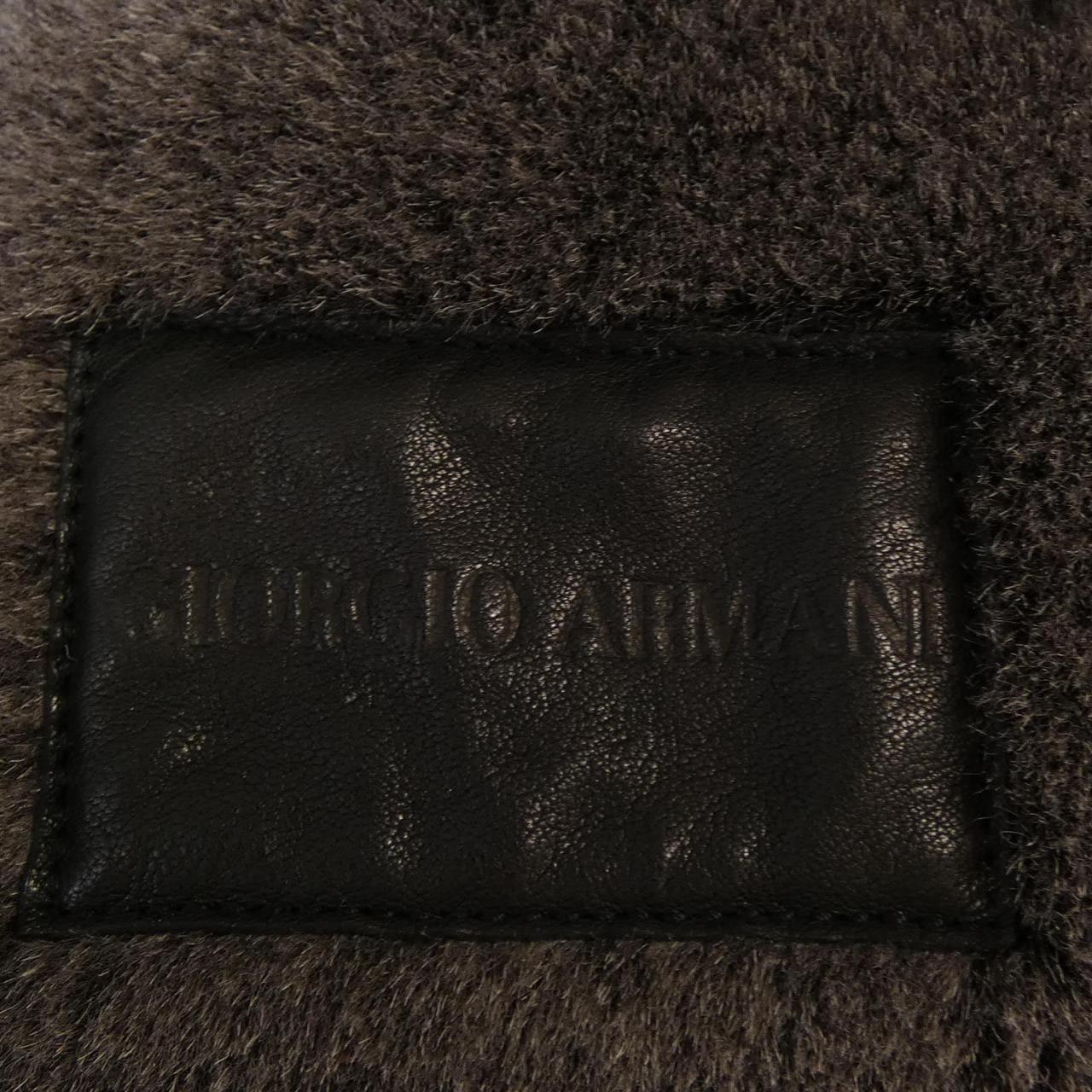 ジョルジオ アルマーニ GIORGIO ARMANI USR03P ムートンジャケット