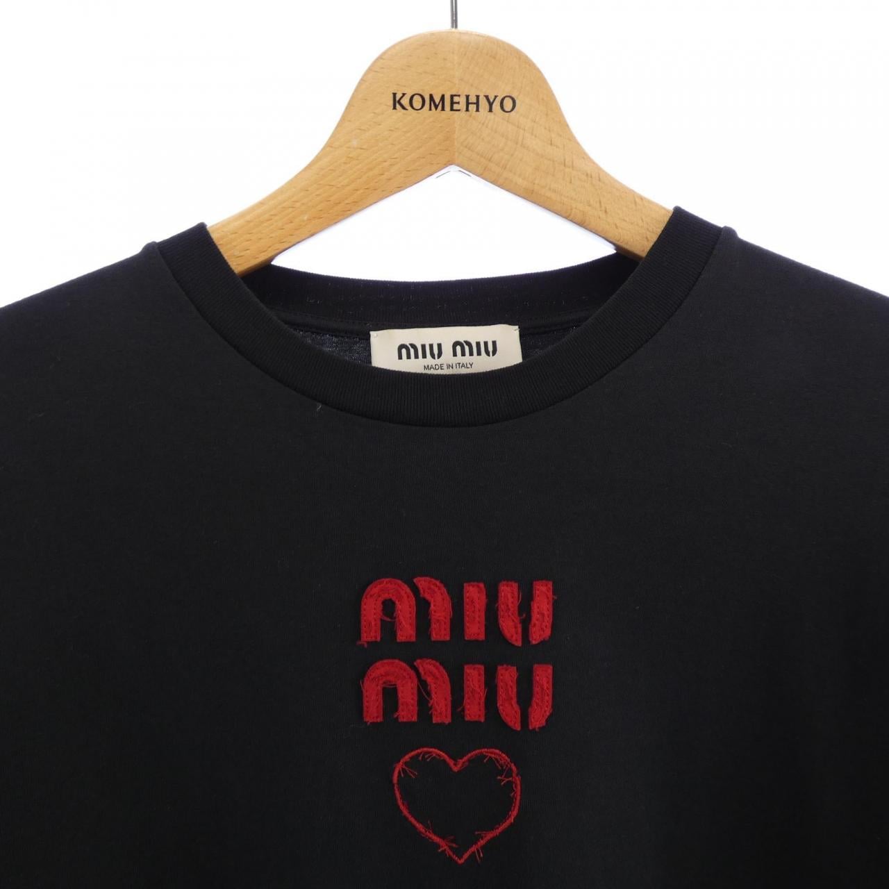 ミュウミュウ MIU MIU MJL944 S231 1U1Q Tシャツ