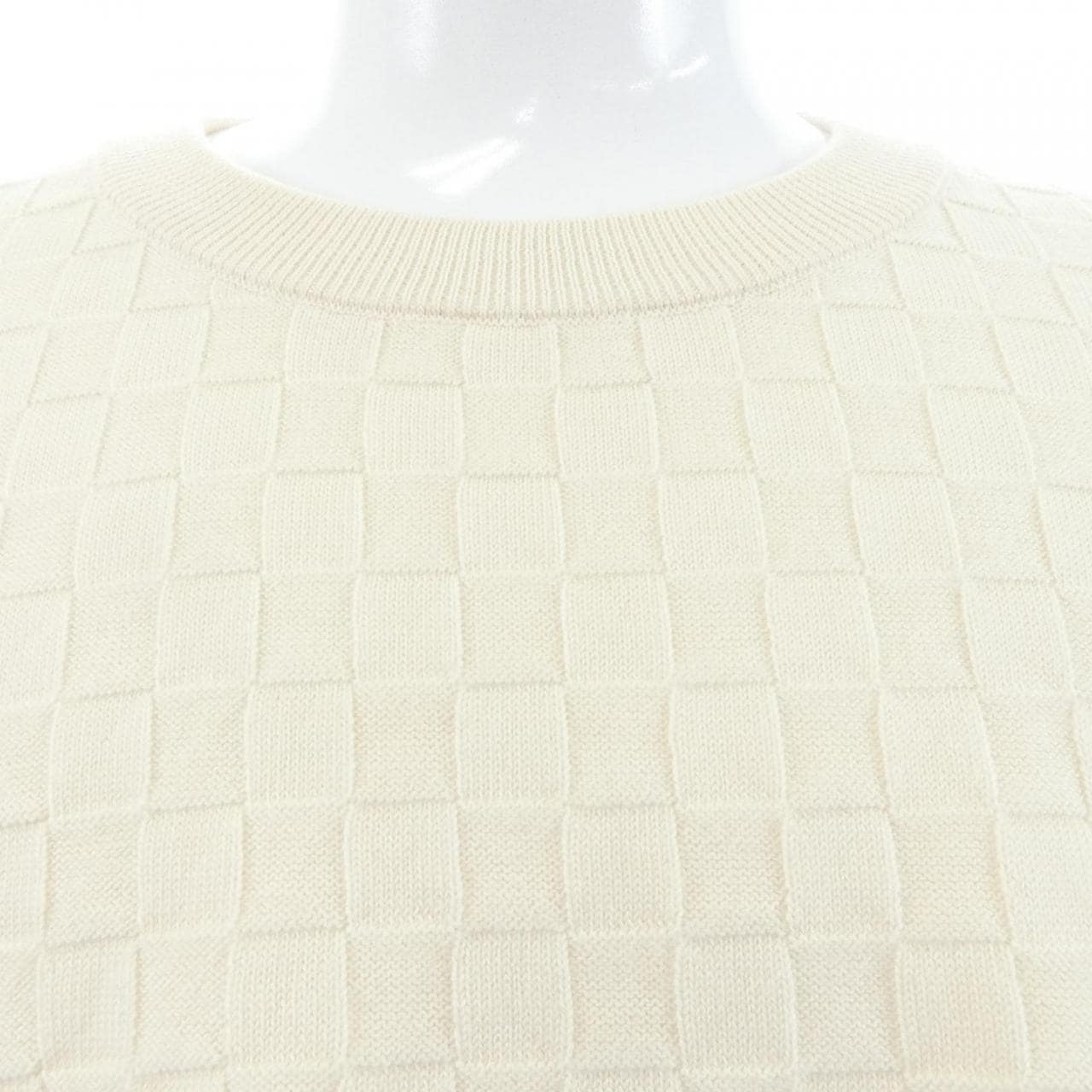 ルイヴィトン LOUIS VUITTON ダミエクルーネック HJN40WVOR ニット