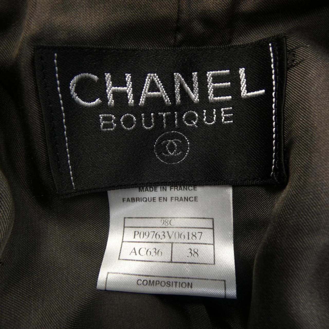 【ヴィンテージ】シャネル CHANEL P09763V06187 98C ジャケット