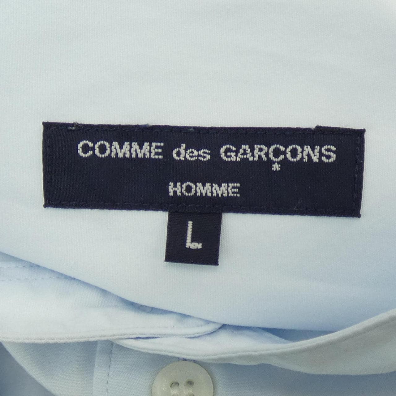 COMDE GARCONS HOMME衬衫
