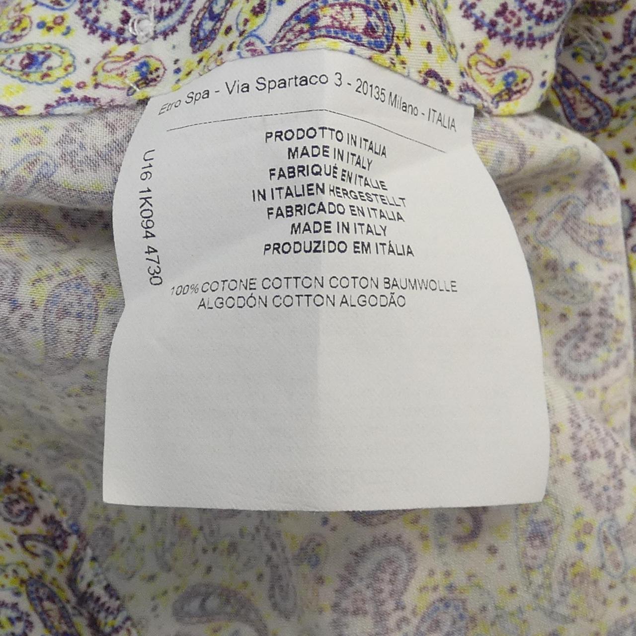 エトロ ETRO シャツ