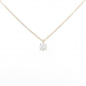 ティファニー ソリティア ネックレス 0.22CT F SI1 3EXT