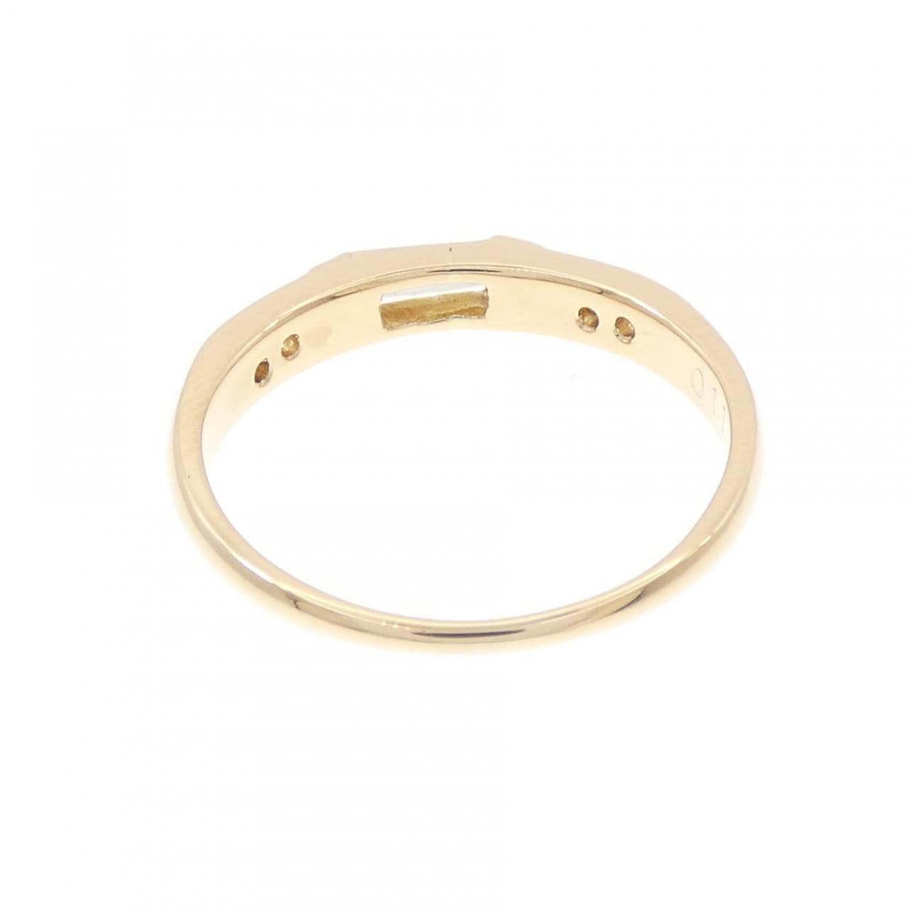 K18YG ダイヤモンド リング 0.11CT