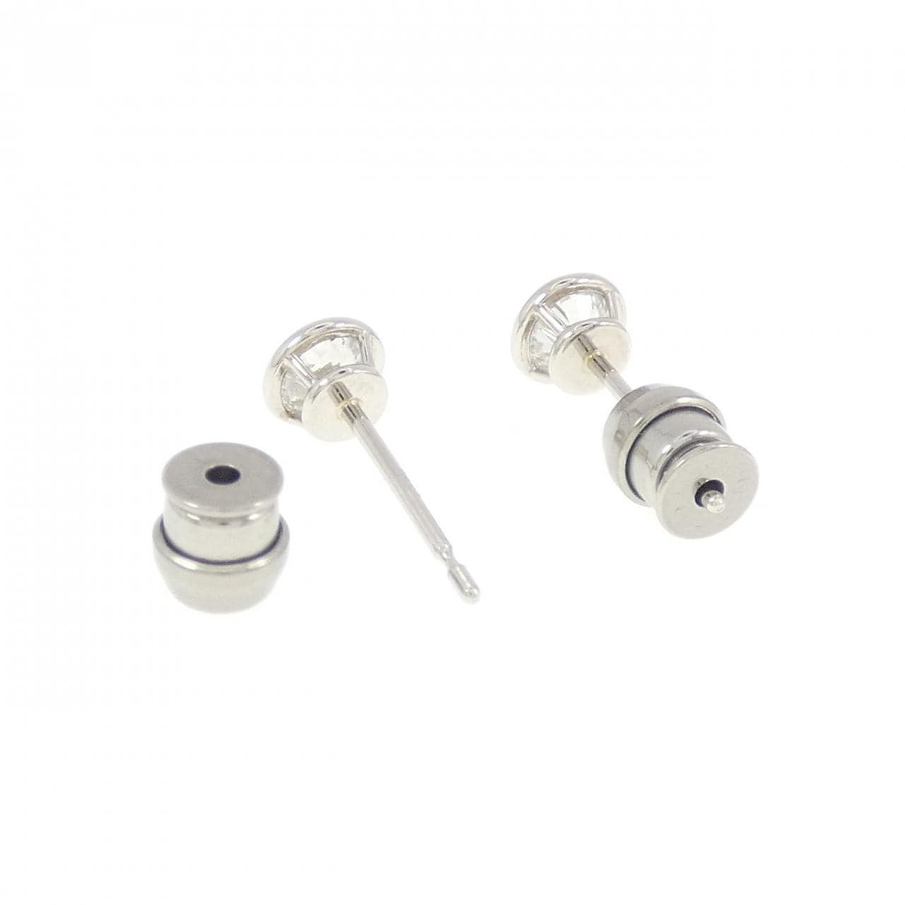 [Remake] PT/ST Diamond Earrings 0.325CT 0.334CT G I1 VG-Good