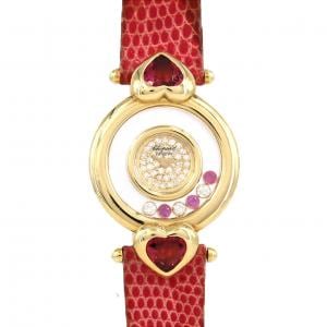 【ノーメンテナンス特価】ショパール ハッピーダイヤモンド YG･3P&3PS 20/5731-26 YG クォーツ