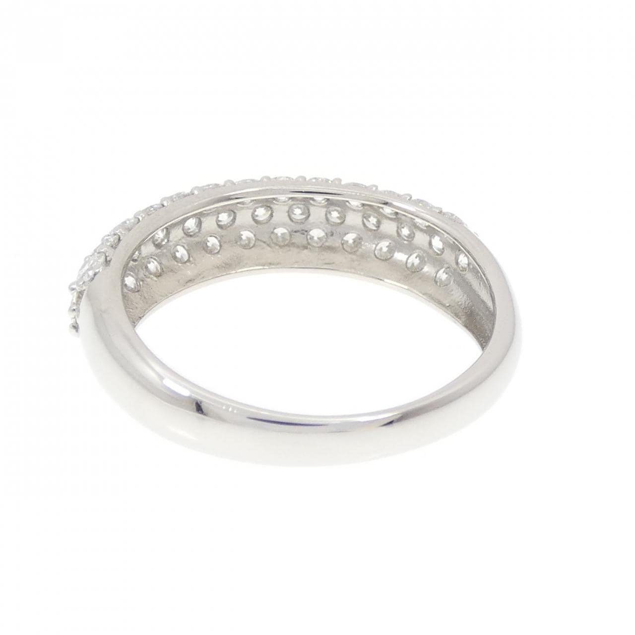 PT900 パヴェ ダイヤモンド リング 1.00CT