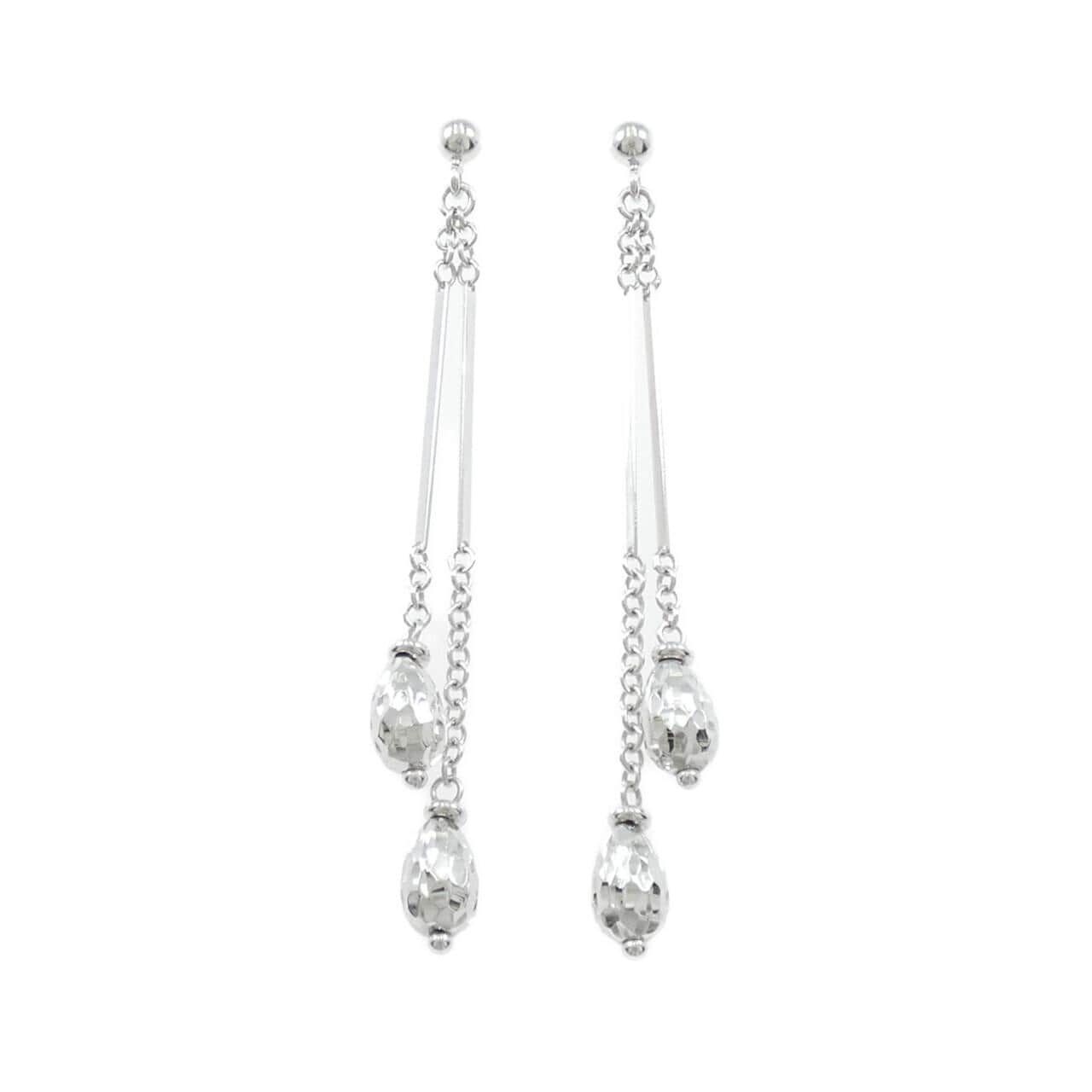 750WG/K18WG ピアス