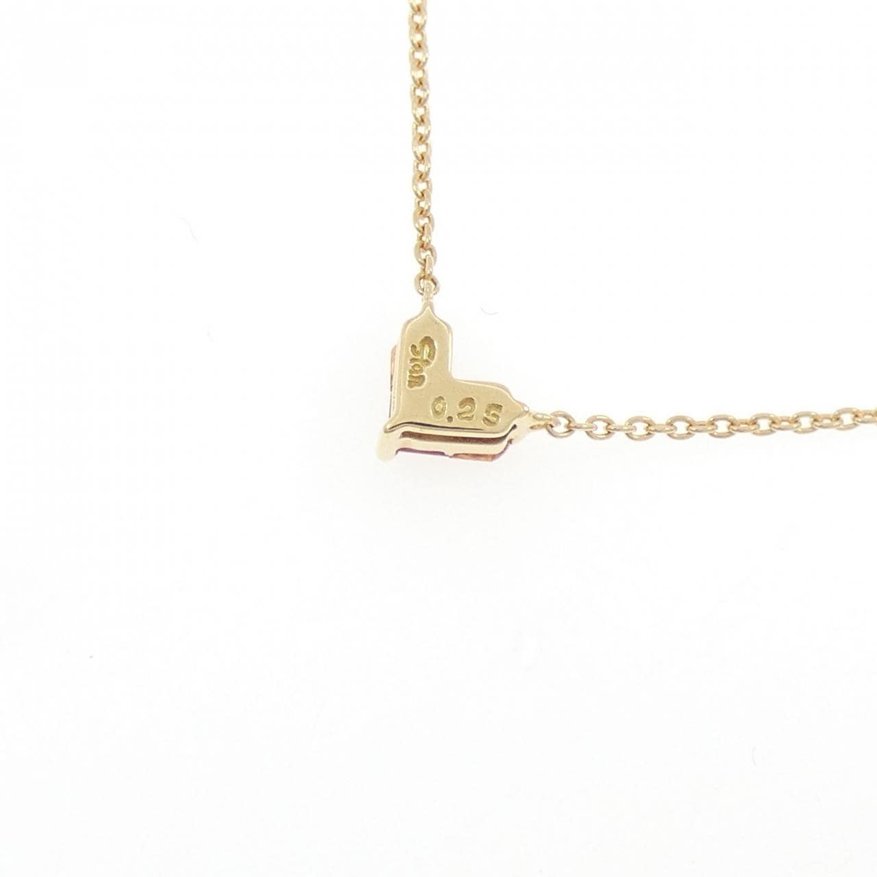 スタージュエリー ミステリアスハート ネックレス 0.25CT