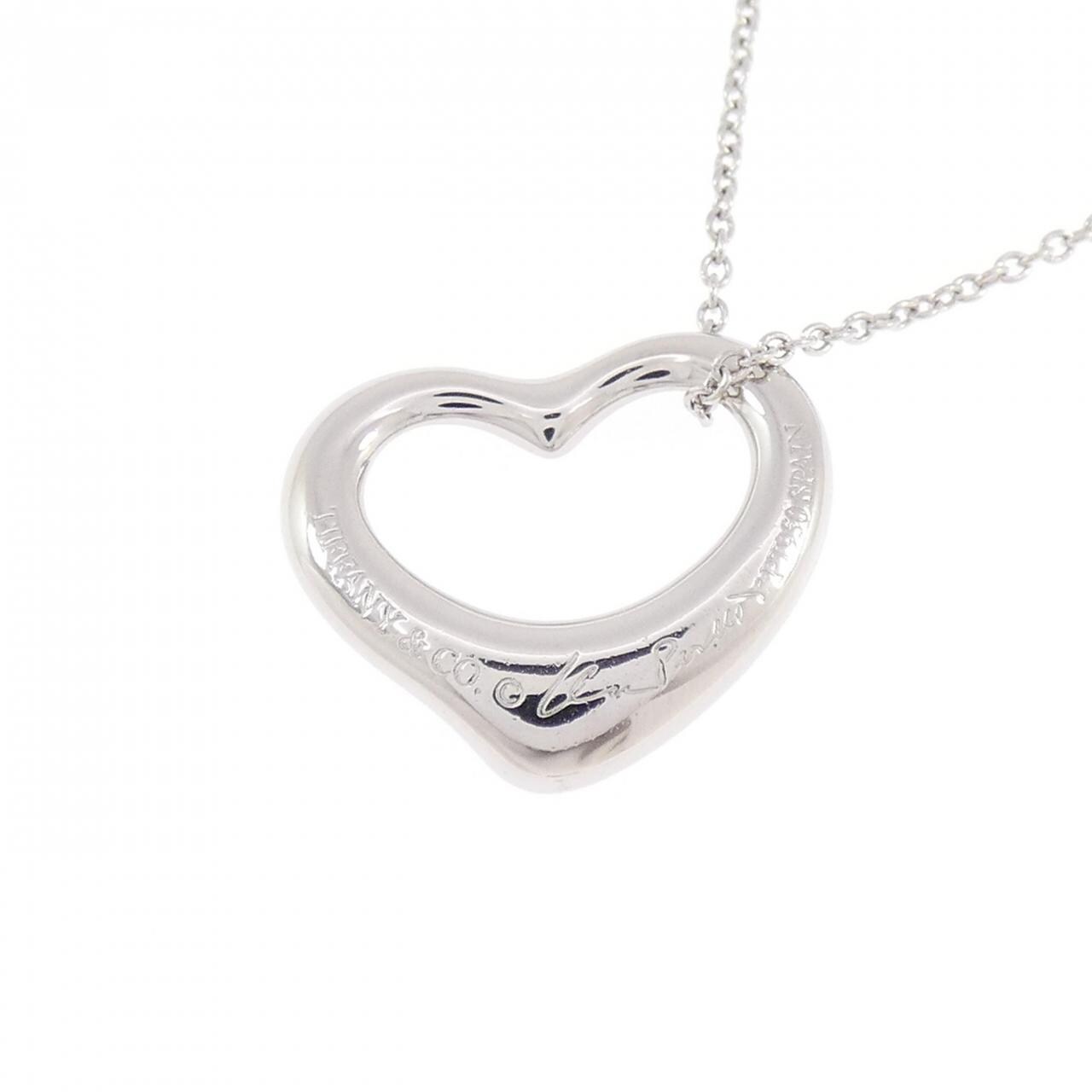 ティファニー オープンハート ネックレス