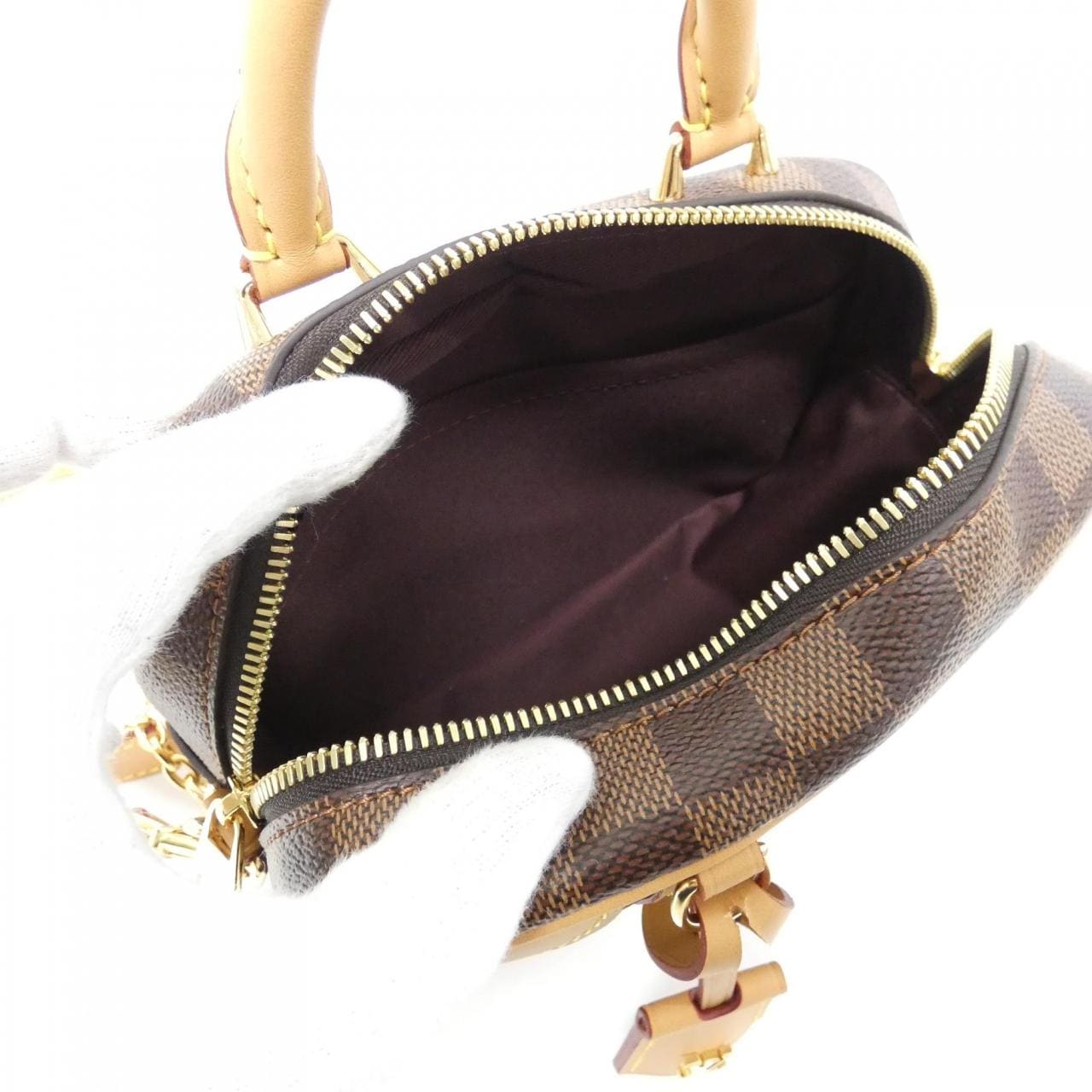 ルイヴィトン ダミエ ヴァリゼット スープルBB N50065 ショルダーバッグ