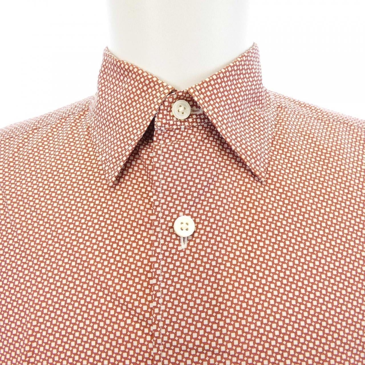 エルメネジルドゼニア Ermenegildo Zegna S／Sシャツ
