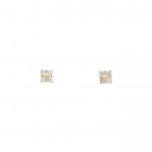 K18YG ダイヤモンド ピアス 0.10CT
