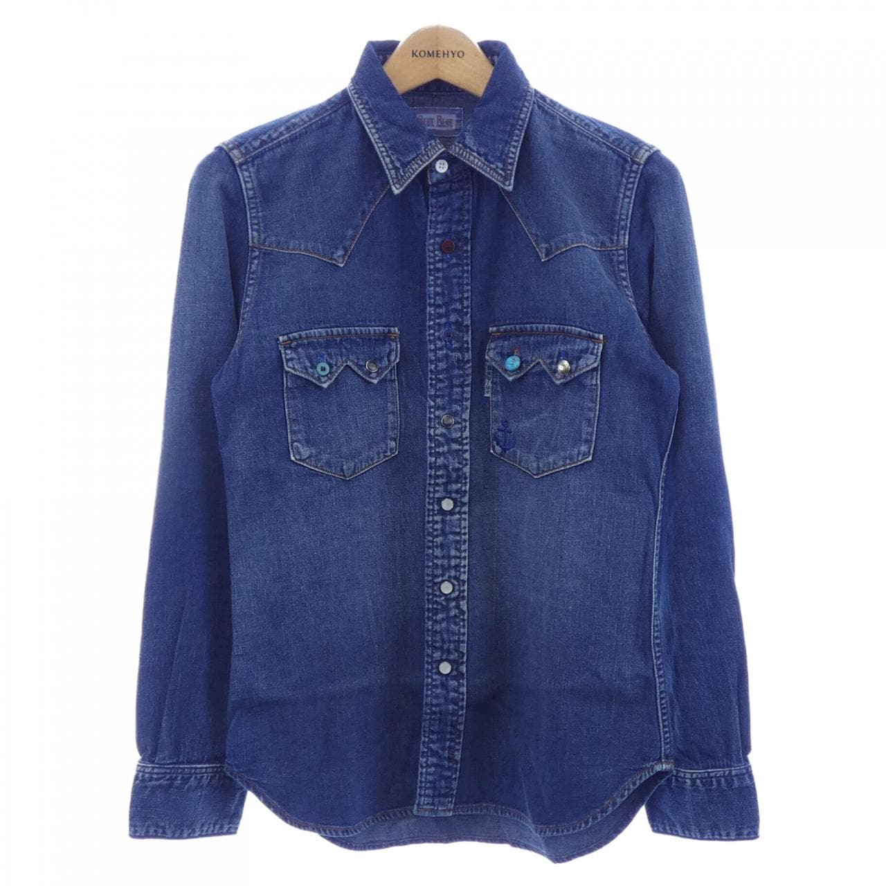 ブルーブルー BLUE BLUE シャツ
