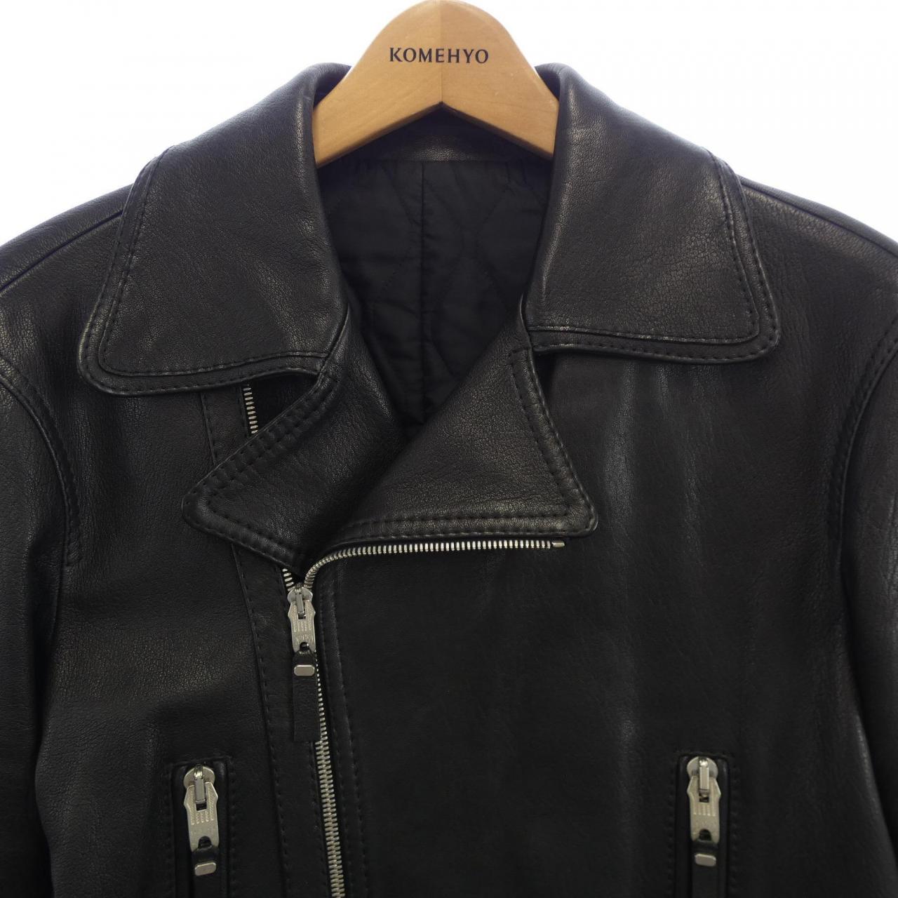 BALENCIAGA Leather Riders Jacket