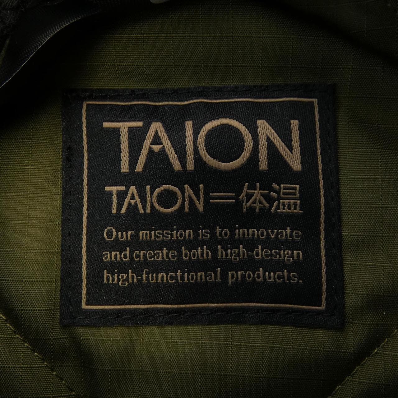 TAION ダウンジャケット