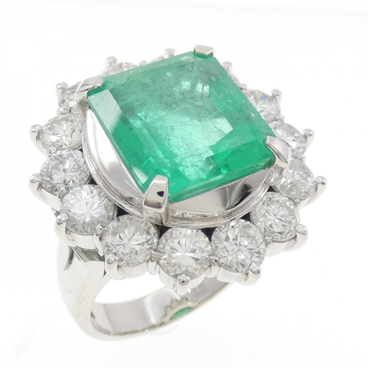PT900 エメラルド リング 9.46CT