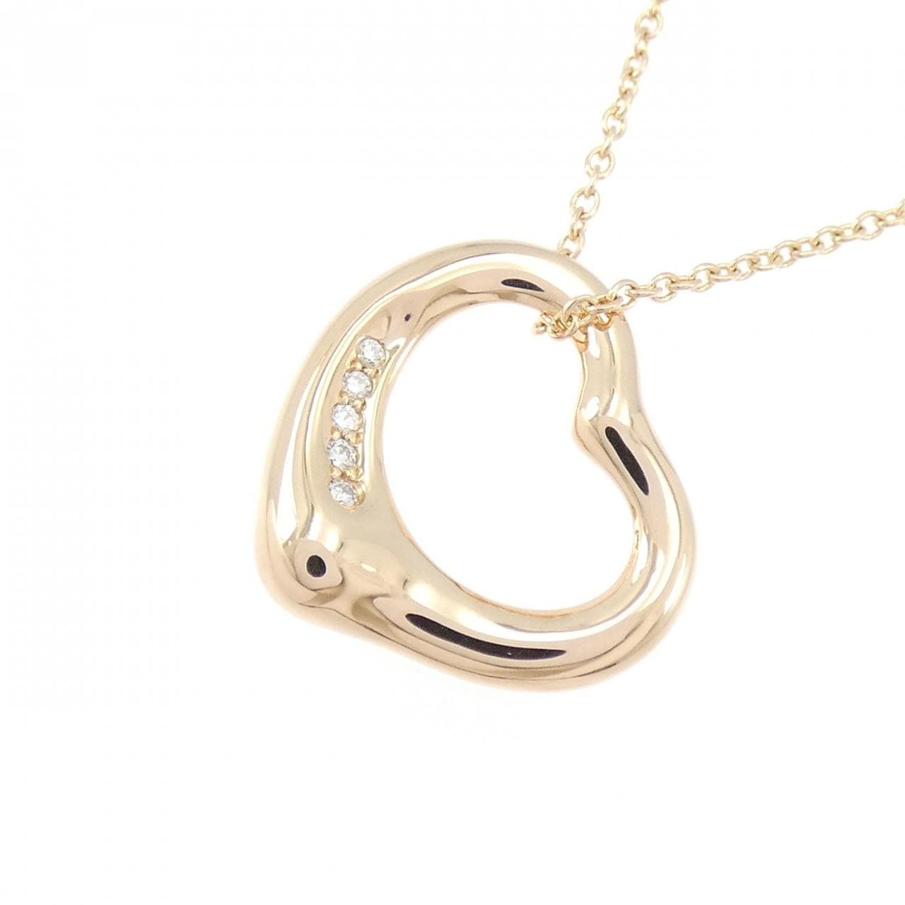 ティファニー オープンハート ネックレス